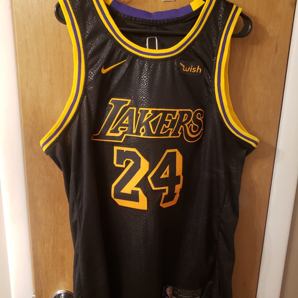 Kobe Bryant Black Mamba Jersey